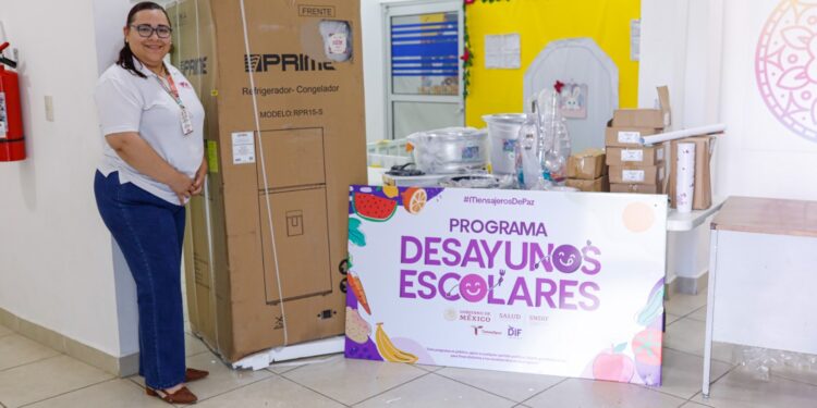 Equipa DIF Tamaulipas a los programas desayunos escolares