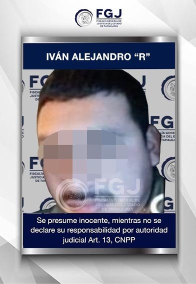 Sentencian a 50 años de cárcel a Iván Alejandro “R” por secuestro agravado en Reynosa