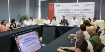 Imparten en la UAT conferencia sobre seguridad y protección ciudadana
