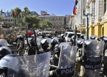 Movilización militar fallida en Bolivia