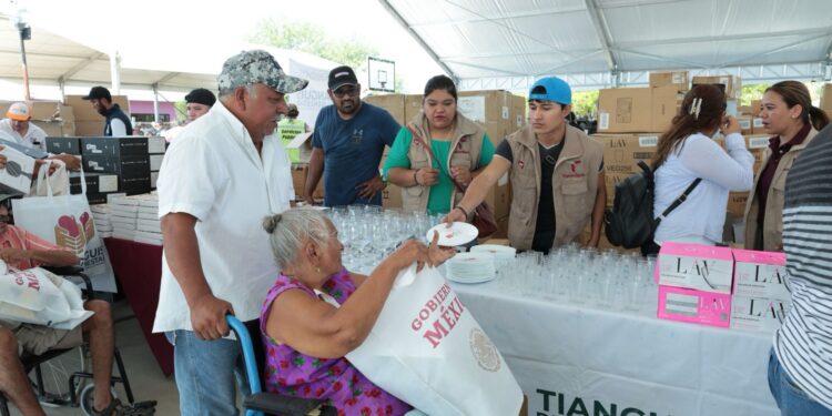 Llega a Tamaulipas Tianguis del Bienestar