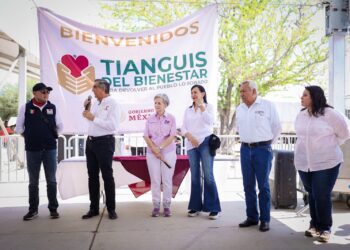 Beneficia el Tianguis del Bienestar a casi 4 mil familias en Güémez