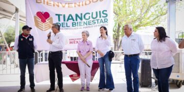 Beneficia el Tianguis del Bienestar a casi 4 mil familias en Güémez
