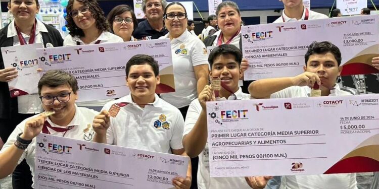 Destaca la UAT en Feria Estatal de Ciencias e Ingenierías Tamaulipas 2024