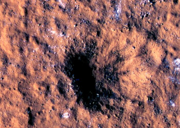 Nuevas cifras: Marte sufre cientos de impactos de meteoritos cada año