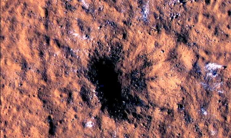 Nuevas cifras: Marte sufre cientos de impactos de meteoritos cada año