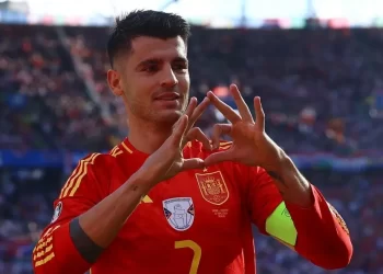 Álvaro Morata, tercer máximo goleador en la historia de la Eurocopa