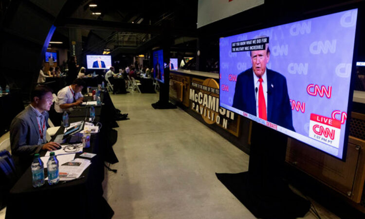 Debate Presidencial 2024: Trump sobresale sobre Biden, según encuestas