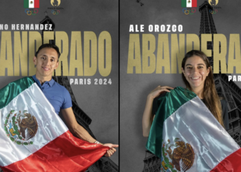 Alejandra Orozco y Emiliano Hernández, abanderados de México en los Juegos Olímpicos de París 2024
