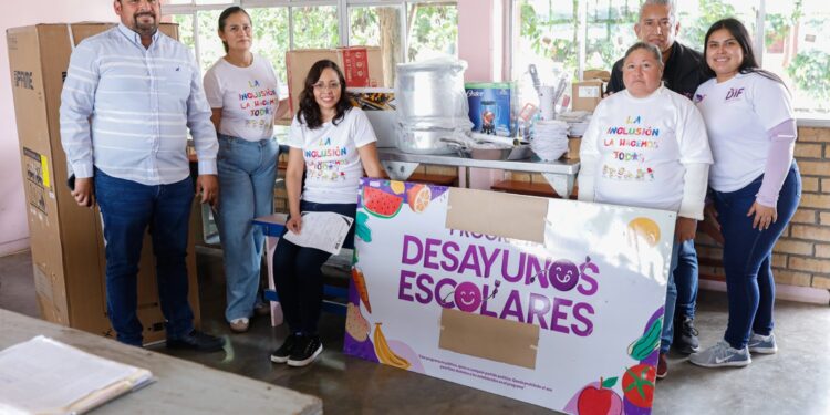 Equipa DIF Tamaulipas a los programas desayunos escolares