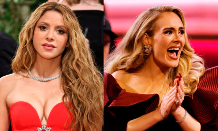 Shakira recibió el apoyo de Adele tras su ruptura con Piqué