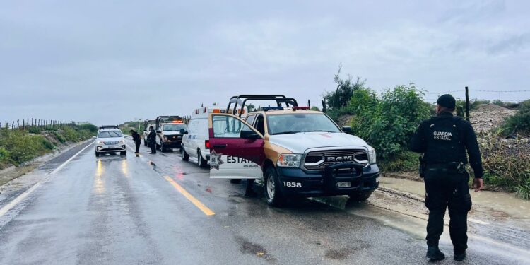 Cierran por inundación carretera Casas-Soto la Marina