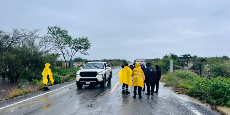 Cierran por inundación carretera Casas-Soto la Marina