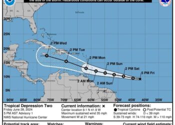 Se forma depresión tropical