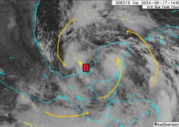 Prevén lluvias a partir del miércoles