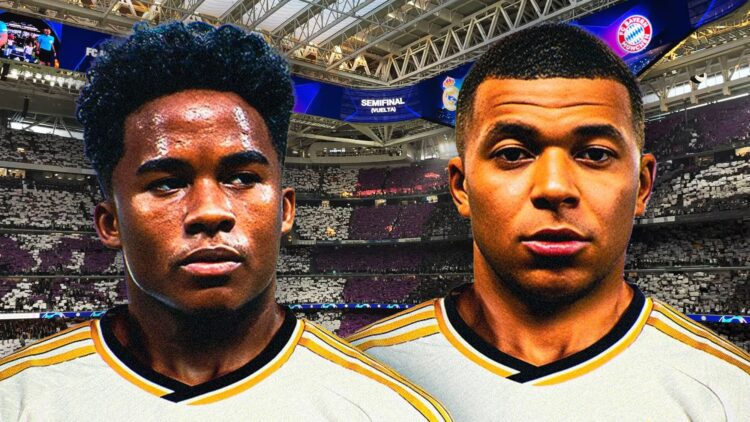 Endrick reacciona con entusiasmo al fichaje de Mbappé por el Real Madrid