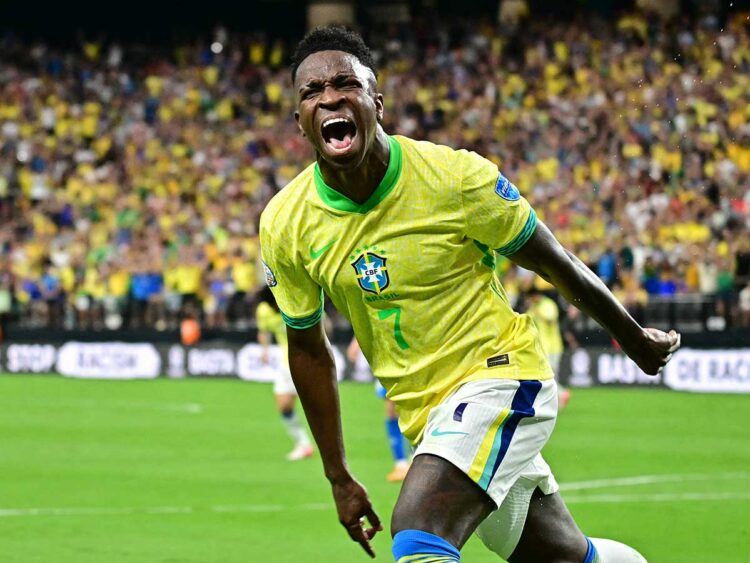 Vinicius Jr. en el centro de la controversia tras victoria de Brasil sobre Paraguay