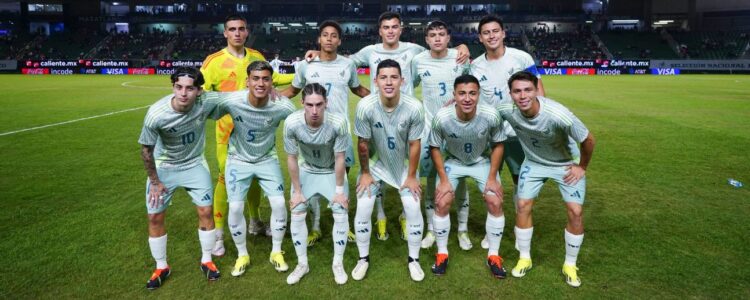 México mantiene paso perfecto y derrota a Arabia Saudita en el torneo Maurice Revello