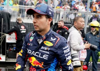 ‘Checo’ Pérez, multado y con tres puestos de sanción para el GP de España