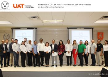 Fortalece la UAT en Río Bravo vínculos con empleadores en beneficio de estudiantes