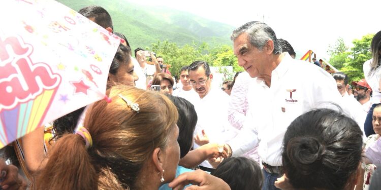 Inauguran Américo Villarreal y su esposa María parque ecológico en Ciudad Victoria