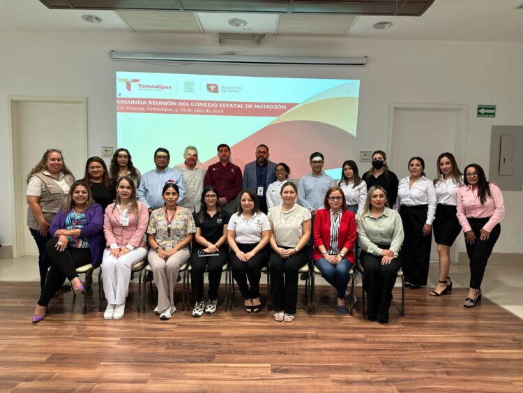Realiza Secretaría de Salud de Tamaulipas reunión del Consejo Estatal de Nutrición