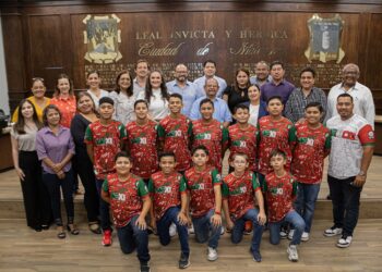 Felicita Gobierno de Matamoros a niños campeones de beisbol; representarán a México en Mundial de Williamsport