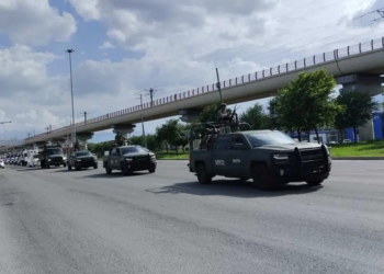 Arriban 300 elementos de la Sedena y GN para reforzar seguridad de Nuevo León