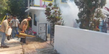 Refuerza SST campaña intensiva contra el dengue en Tamaulipas