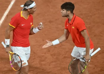 Dupla Nadal-Alcaraz sonríe tras su debut en los Juegos de París
