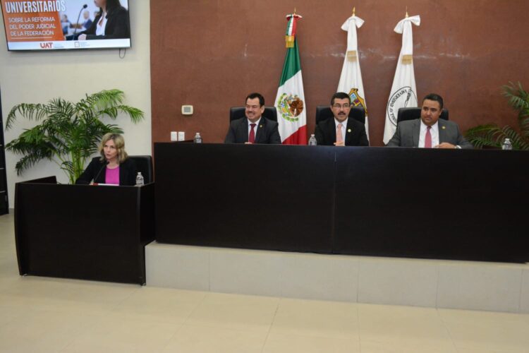 Inician en la UAT los foros sobre la reforma al Poder Judicial de la Federación