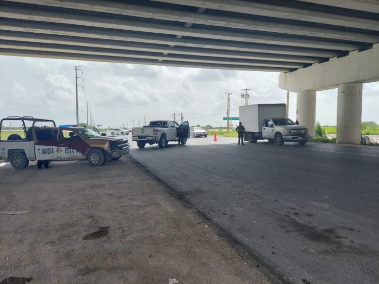 Participa Guardia Estatal en operativo interinstitucional en autopista Monterrey-Reynosa