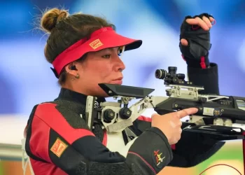 Mexicana Goretti Zumaya queda fuera en ronda de clasificación de Tiro con rifle