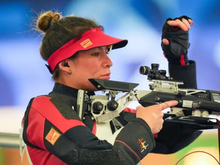 Mexicana Goretti Zumaya queda fuera en ronda de clasificación de Tiro con rifle