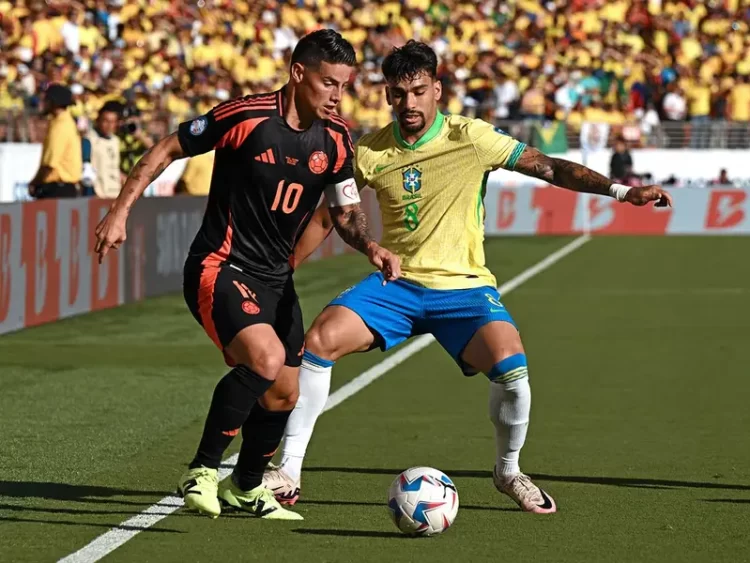 Colombia empata 1-1 con Brasil y queda líder de grupo en Copa América