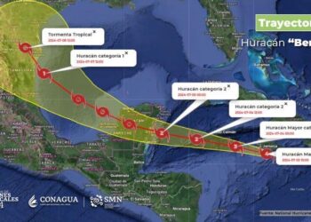 “Beryl” llegaría el domingo a Tamaulipas
