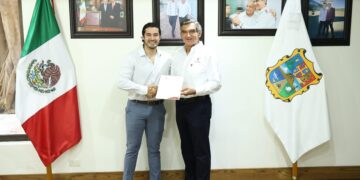 Designa gobernador Américo Villarreal a Luis Gerardo Illoldi como secretario del Trabajo en Tamaulipas