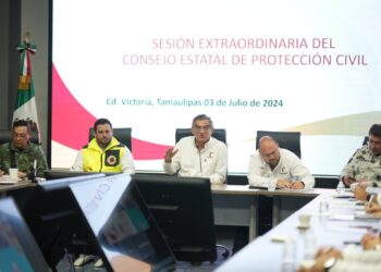 Ordena Américo Villarreal acciones de seguridad ciudadana, ante posible impacto de Beryl en Tamaulipas