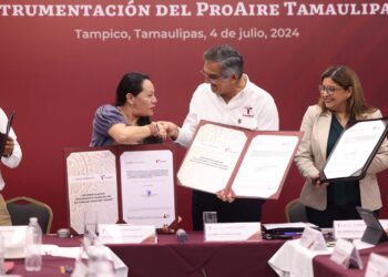 Implementan SEMARNAT y Gobierno de Tamaulipas el programa ProAire