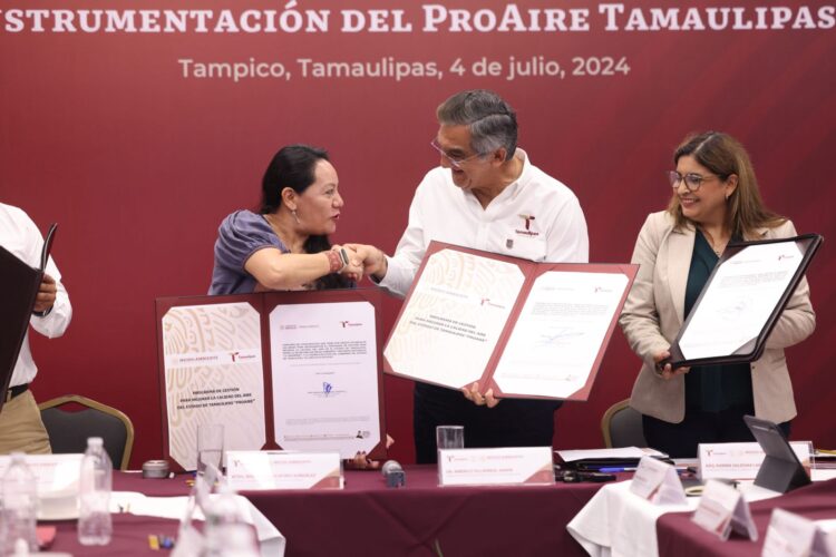 Implementan SEMARNAT y Gobierno de Tamaulipas el programa ProAire