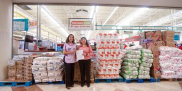 Fundación Soriana dona 4 mil productos al DIF Tamaulipas en apoyo a las comunidades afectadas por las lluvias