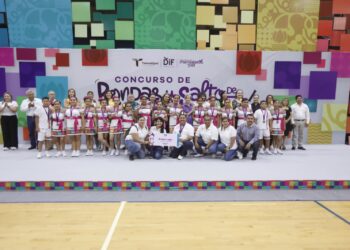 Participan más de 3 mil 500 alumnos en el Concurso Estatal de Rondas y Salto de Cuerda del DIF Tamaulipas