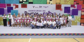 Participan más de 3 mil 500 alumnos en el Concurso Estatal de Rondas y Salto de Cuerda del DIF Tamaulipas
