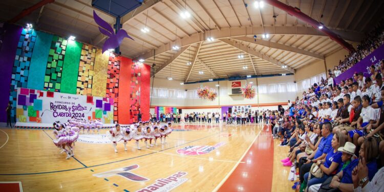 Participan más de 3 mil 500 alumnos en el Concurso Estatal de Rondas y Salto de Cuerda del DIF Tamaulipas