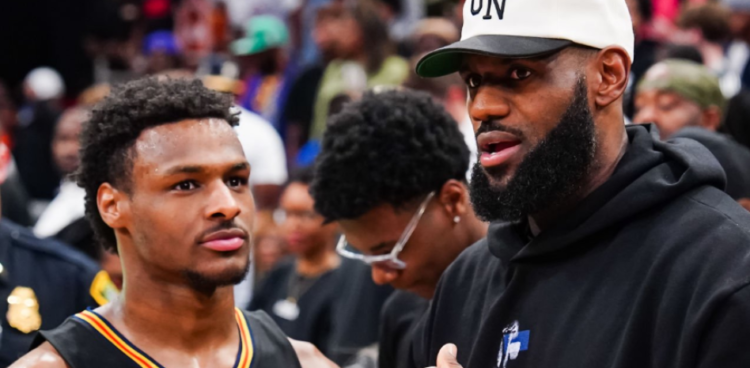 Jaylen Brown duda del futuro profesional de Bronny James