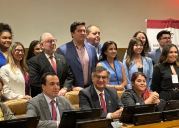 Participa Américo Villarreal, gobernador de Tamaulipas en foro de la ONU