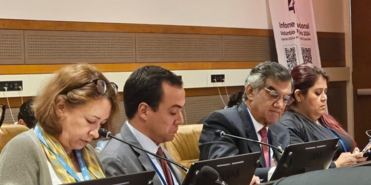 Participa Américo Villarreal, gobernador de Tamaulipas en foro de la ONU