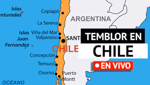 Detalles de los últimos temblores en Chile hoy, 7 de julio