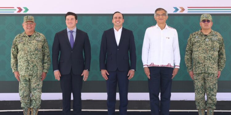 Firma Tamaulipas  convenio de seguridad con Coahuila y Nuevo León