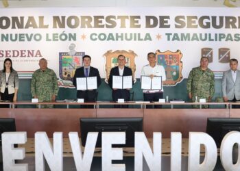 Firma Tamaulipas  convenio de seguridad con Coahuila y Nuevo León
